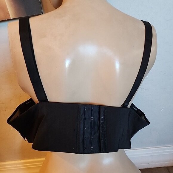Cacique Bra  Boost Multiway Strapless 46C Black Underwire Padded NWT - Picture 3 of 6